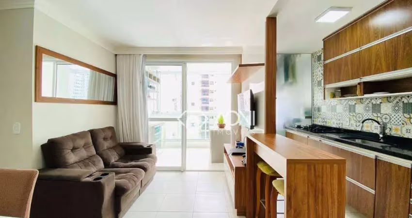 Lindo apartamento com 2 dormitórios à venda, 60 m² por r$ 660.000 - praia de itaparica - vila velha/es