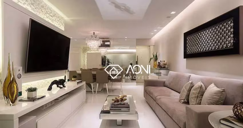 Apartamento com 3 dormitórios à venda, 100 m² por r$ 1.580.000,00 - jardim camburi - vitória/es
