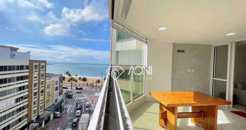 Apartamento à venda, 150 m² por r$ 2.200.000,00 - praia da costa - vila velha/es