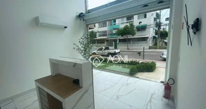 Loja para alugar, 60 m² por r$ 5.760,00/mês - praia da concha - vila velha/es