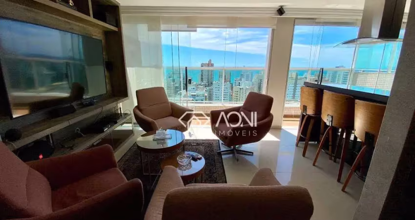 Cobertura com 3 dormitórios à venda, 210 m² por r$ 2.550.000,00 - praia da costa - vila velha/es