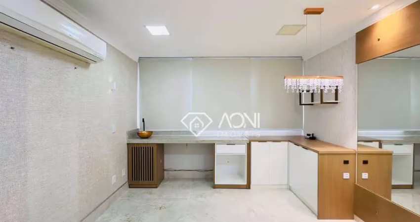 Sala para alugar, 30 m² por r$ 3.418,64/mês - praia da costa - vila velha/es