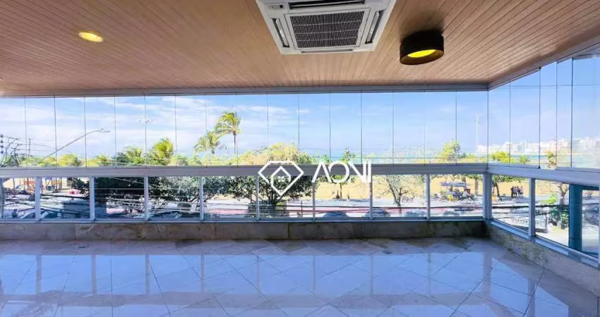 Apartamento com 4 dormitórios à venda, 511 m² por r$ 5.350.000,00 - praia da costa - vila velha/es