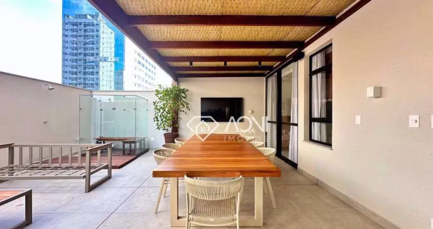 Apartamento garden com 2 dormitórios à venda, 122 m² por r$ 995.000,00 - praia de itaparica - vila velha/es