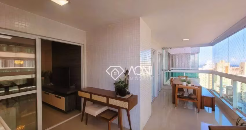 Apartamento com 3 dormitórios à venda, 105 m² por r$ 1.590.000,00 - praia da costa - vila velha/es