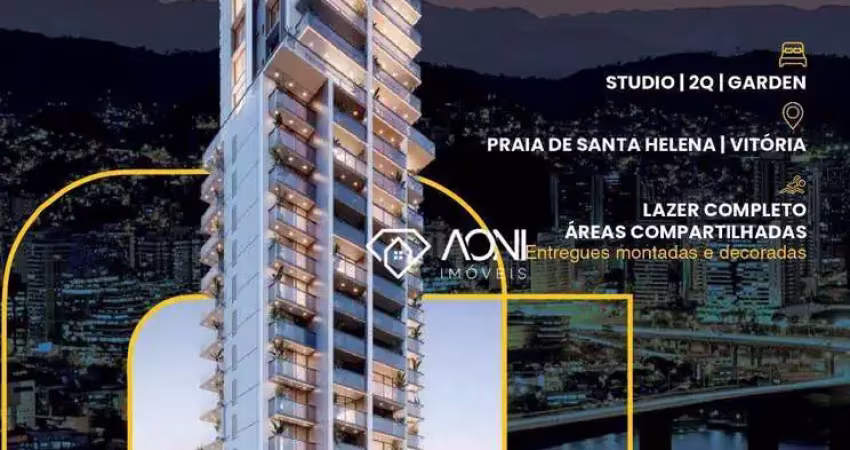 Apartamento com 2 dormitórios à venda, 59 m² por R$ 1.126.510,74 - Praia do Suá - Vitória/ES