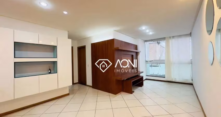Apartamento com 2 dormitórios à venda, 80 m² por r$ 750.000,00 - praia da costa - vila velha/es