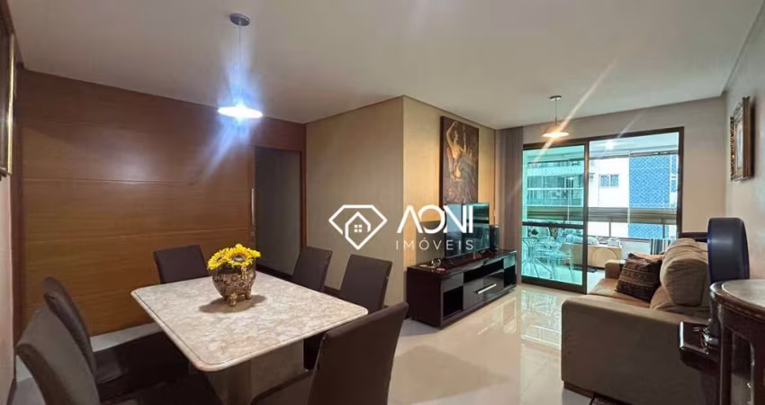 Apartamento com 4 dormitórios transformado em 3 à venda, 110 m² por R$ 2.100.000 - Mata da Praia - Vitória/ES