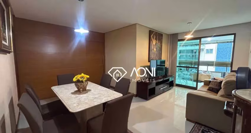 Apartamento com 4 dormitórios transformado em 3 à venda, 110 m² por r$ 2.100.000 - mata da praia - vitória/es