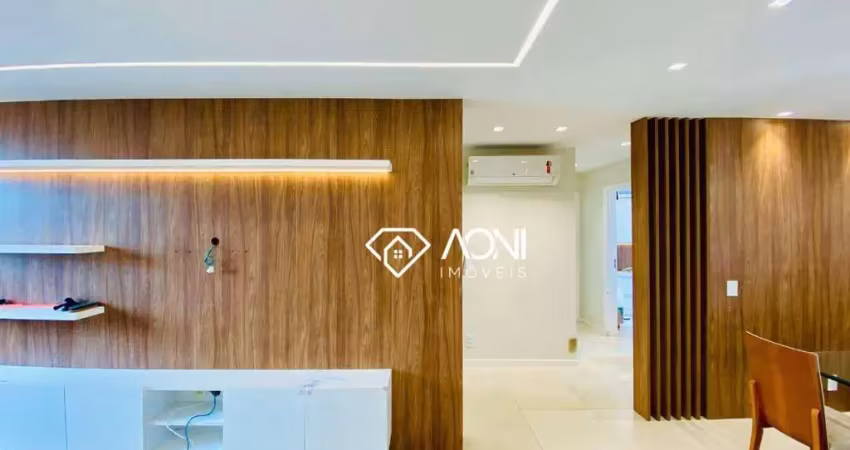 Apartamento com 4 dormitórios à venda, 98 m² por r$ 1.170.000,00 - praia de itaparica - vila velha/es