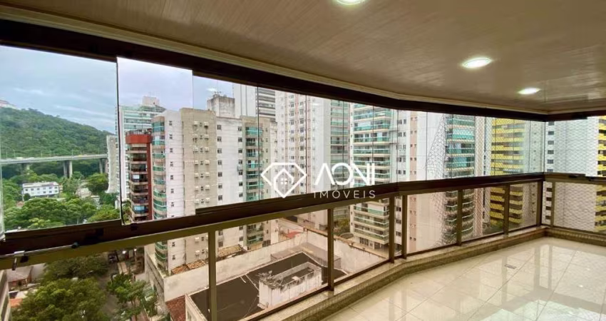 Apartamento com 4 dormitórios, 186 m² - venda por R$ 2.000.000,00 ou aluguel por R$ 6.511,85/mês - Praia da Costa - Vila Velha/ES