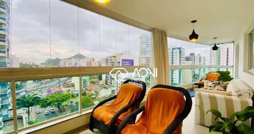 Lindo apartamento, sol da manhã, vista mar, localização privilegiada com 2 dormitórios à venda, 82 m² por r$ 870.000 - praia da costa - vila velha/es