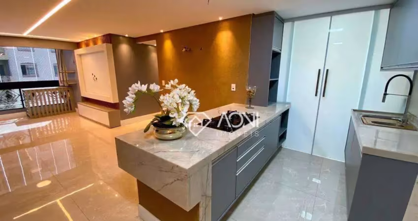 Apartamento com 3 dormitórios à venda, 80 m² por r$ 850.000,00 - praia de itapoã - vila velha/es