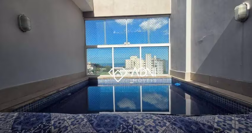 Apartamento duplex com 3 dormitórios para alugar, 150 m² por r$ 7.537,41/mês - jardim camburi - vitória/es