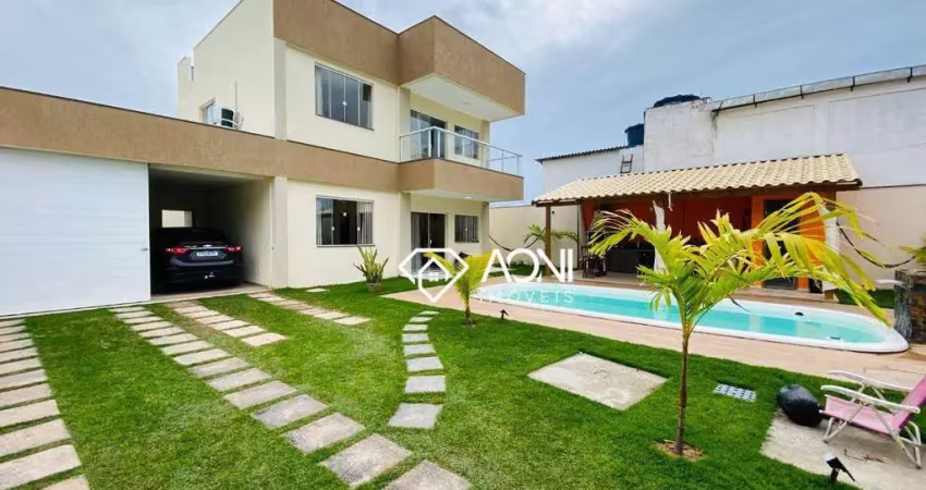 Casa duplex - 3 dormitórios com piscina - 193m² área construída - por r$ 1.149.000,00 - interlagos 2 - vila velha/es