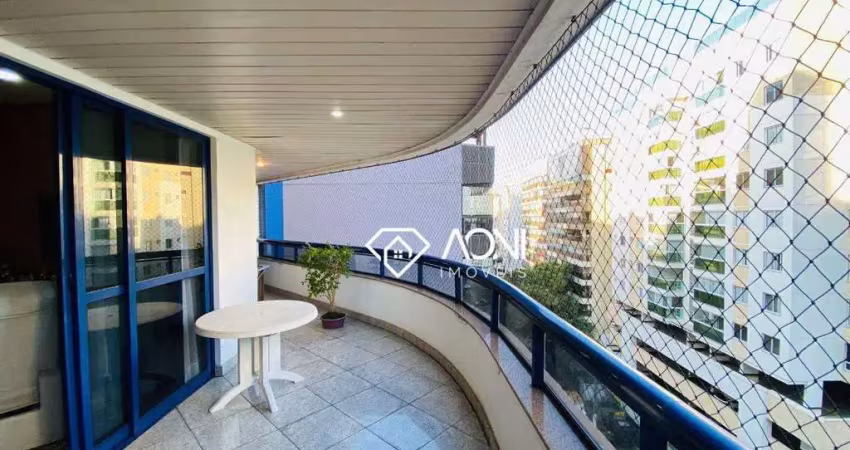 Apartamento com 4 dormitórios à venda, 228 m² por r$ 1.490.000,00 - praia da costa - vila velha/es