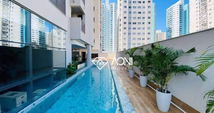 Apartamento com 2 dormitórios à venda, 55 m² por r$ 615.000,00 - praia de itaparica - vila velha/es