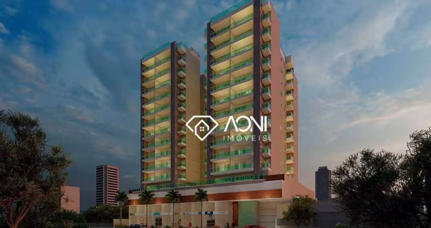 Apartamento com 2 dormitórios à venda, 57 m² por r$ 690.000,00 - praia de itaparica - vila velha/es