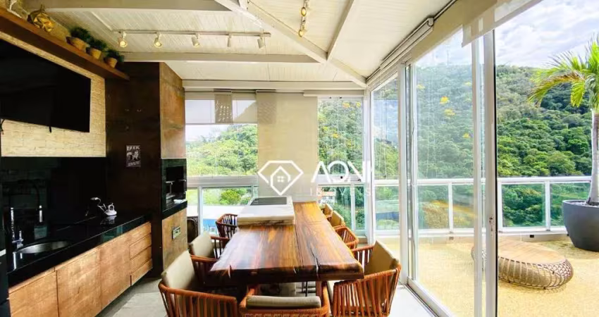 Cobertura com 3 dormitórios à venda, 230 m² por r$ 4.400.000,00 - praia da costa - vila velha/es