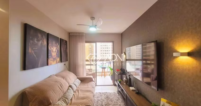 Apartamento com 2 dormitórios para alugar, 64 m² por r$ 4.535,23/mês - praia de itaparica - vila velha/es