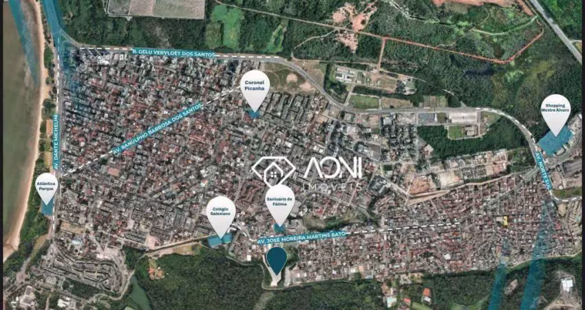 Apartamento com 3 dormitórios à venda, 74 m² por r$ 574.462 - de fátima - serra/es
