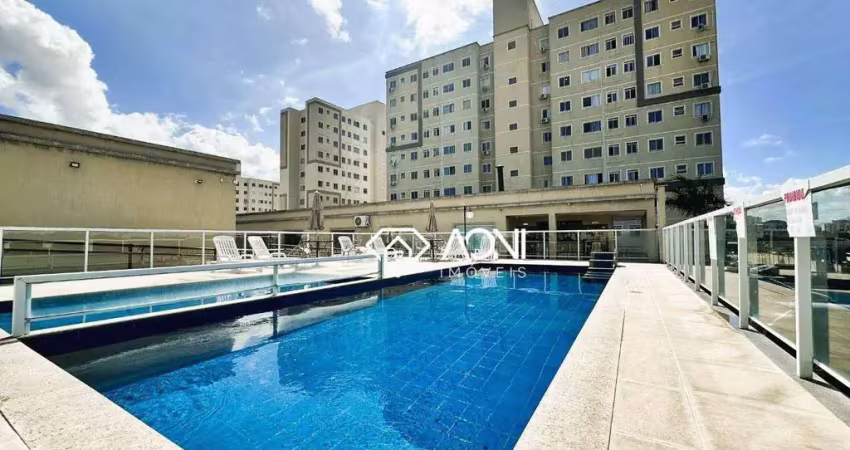 Apartamento com 2 dormitórios à venda, 48 m² por r$ 290.000,00 - nossa senhora da penha - vila velha/es