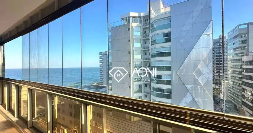 Apartamento com 4 dormitórios à venda, 112 m² por r$ 2.200.000,00 - praia da costa - vila velha/es