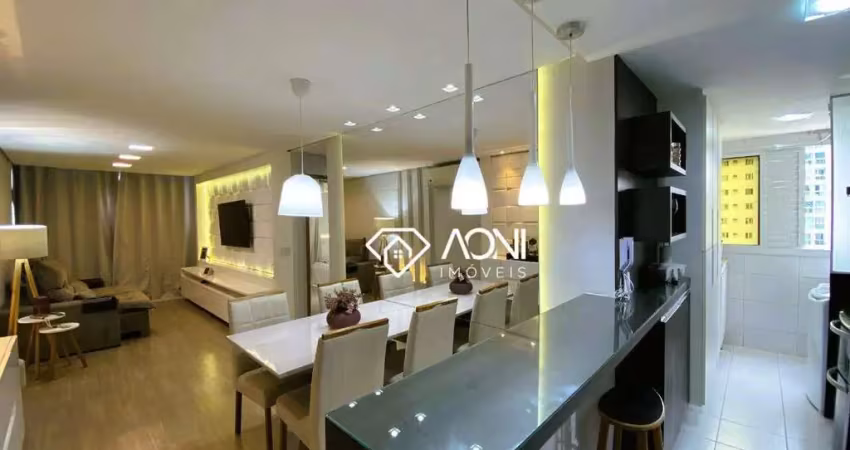 Apartamento com 3 dormitórios à venda, 77 m² por r$ 920.000,00- jardim camburi - vitória/es