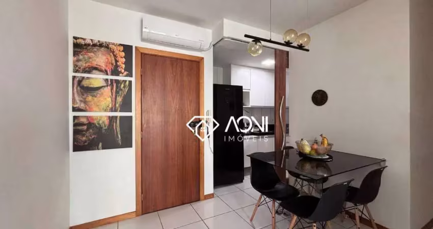 Excelente apartamento com 2 dormitórios à venda, 60 m² por r$ 780.000 - jardim camburi - vitória/es