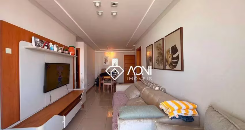 Apartamento com 2 dormitórios à venda, 68 m² por r$ 750.000,00 - itapuã - vila velha/es