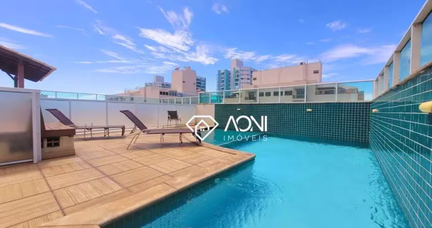 Aluguel - apartamento com 1 quarto - porteira fechada -  r$ 2,800,00 + taxas  - praia de itaparica - vila velha/es