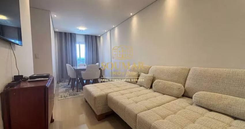 Apartamento novo 2 dormitórios-semi mobiliado embaré - santos - sp