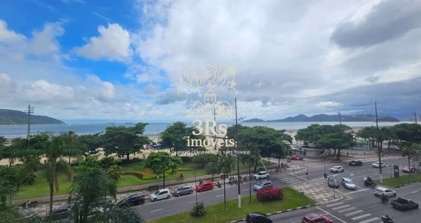 Apartamento de 3 dormitórios em frente à praia - Boqueirão/Santos
