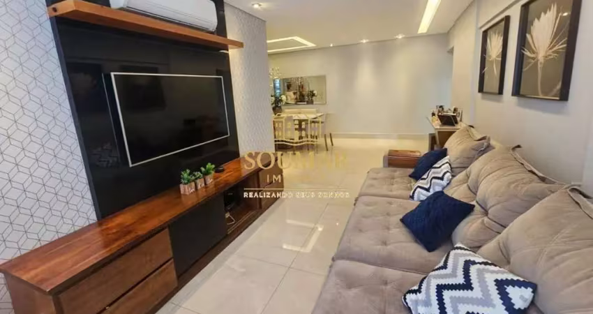 Apartamento de 3 dorm. com1 suíte - 2 vagas demarcadas, pompéia/ santos