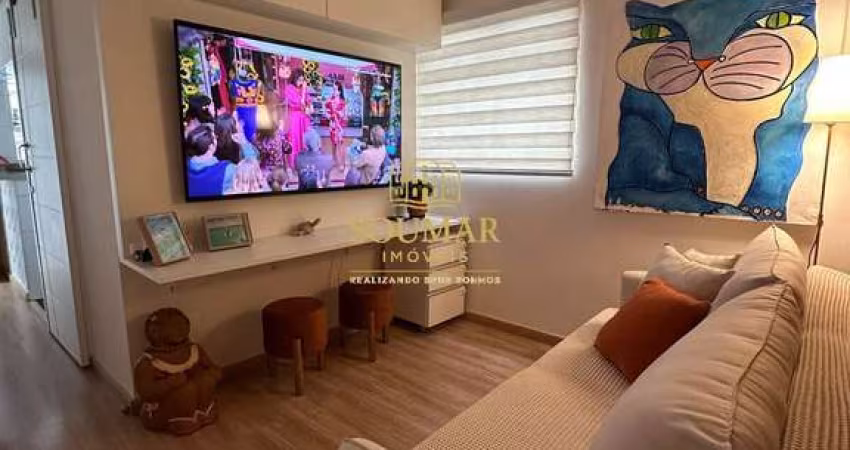 Lindo apartamento 1 dormitório - Ponta da Praia- santos