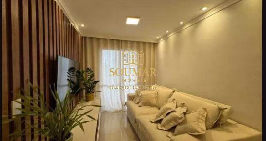 Apartamento com 3 dormitórios - Gonzaga/Santos/SP.