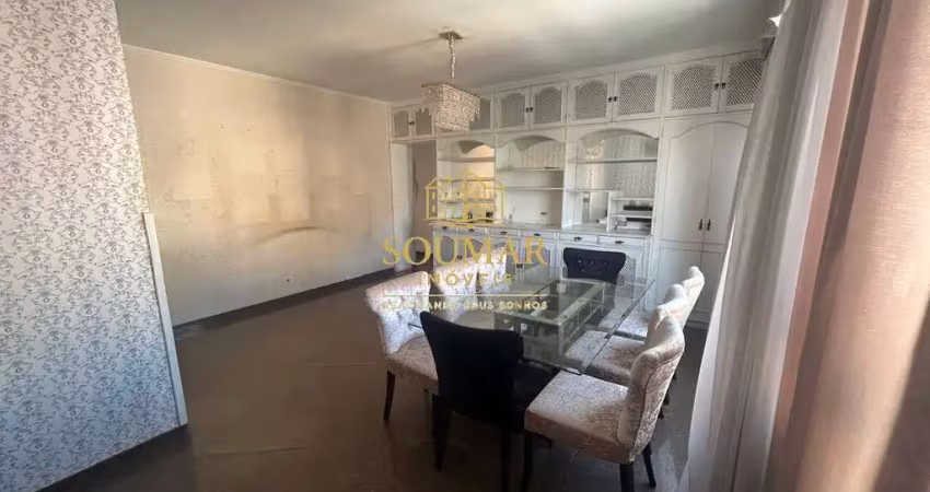 Apto com 3 dormitórios, dep. completa, 1 vaga demarcada– pompéia, santos/sp