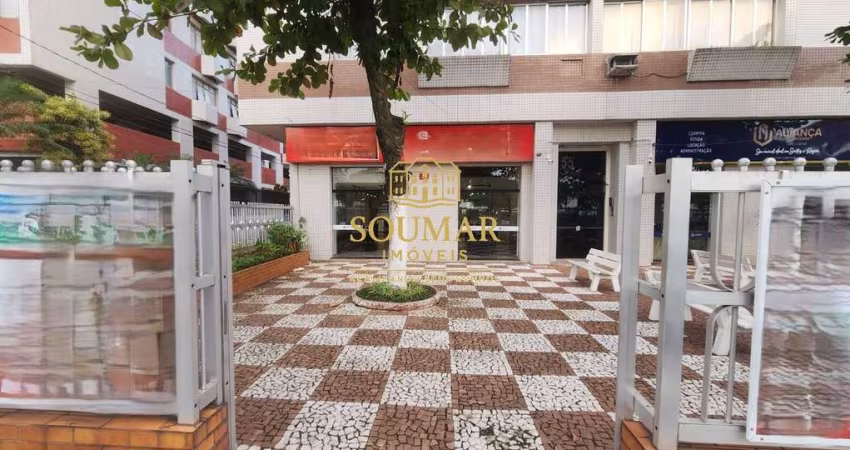 LOJA COMERCIAL FRENTE PRAIA NO BAIRRO GONZAGA/SANTOS.