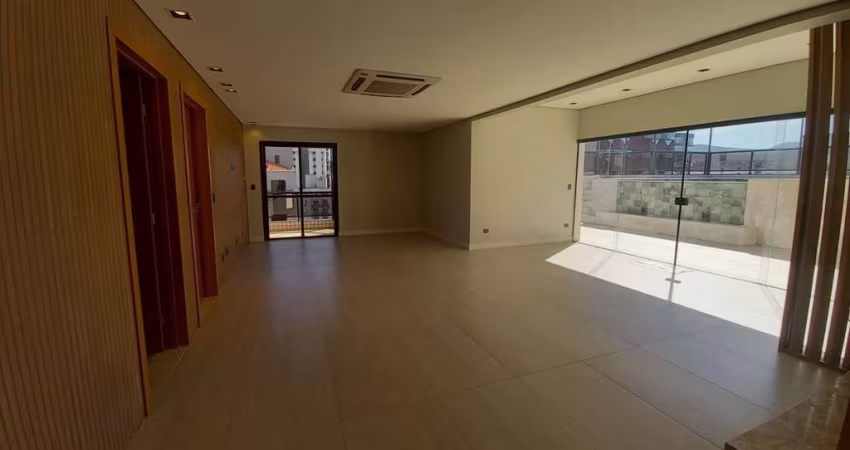 Cobertura duplex à beira mar, 5 Suítes, 4 vagas,  Tombo, Guarujá/SP