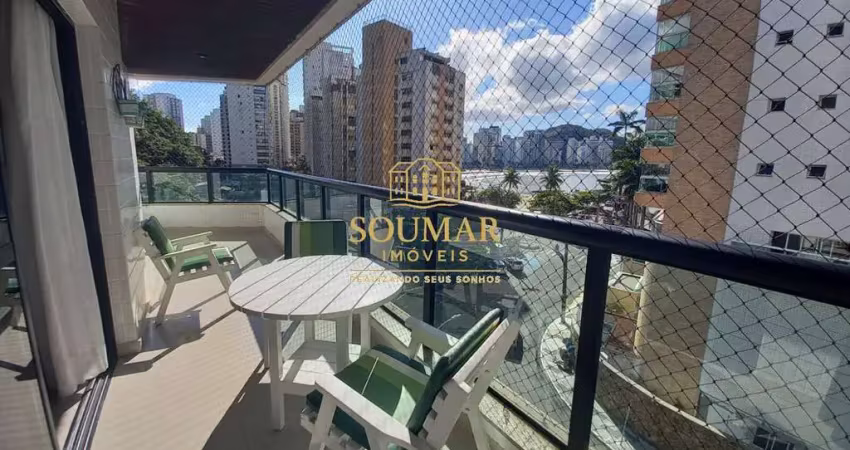 Apartamento com 3 quartos, 3 banheiros à venda, astúrias - guarujá/ sp