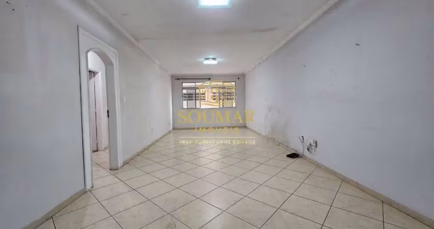 Apto 3 dorms - 207 m² - prédio frente mar - pompéia/santos