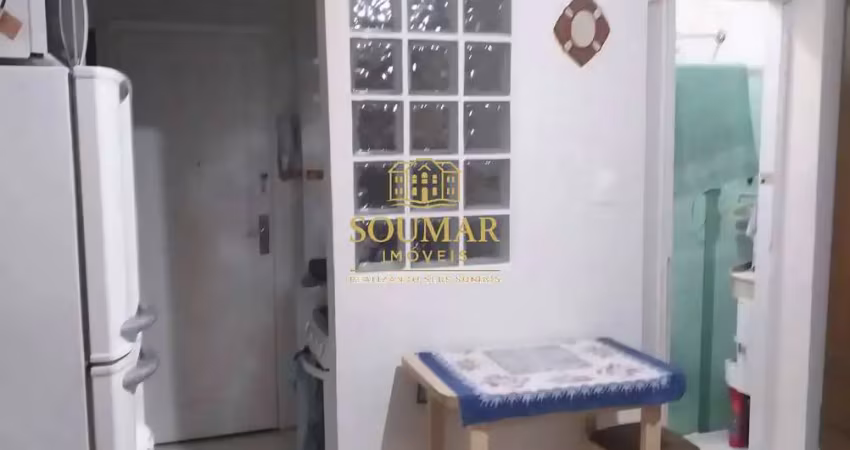 Kitnet / Stúdio à venda na Avenida Doutor Epitácio Pessoa, Embaré, Santos