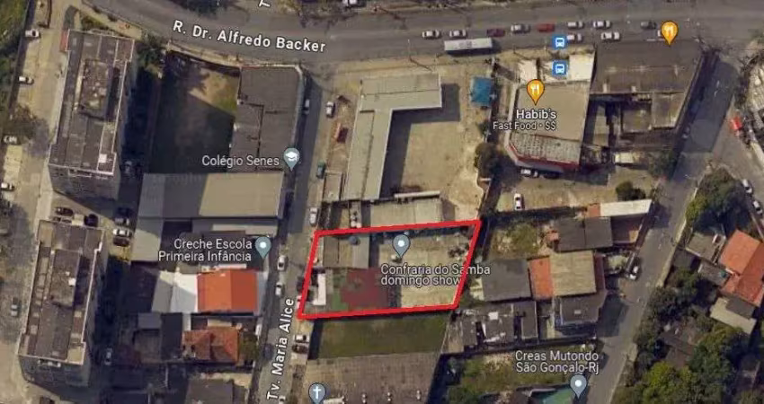 Galpão comercial de 908 m2 no mutondo são gonçalo rj