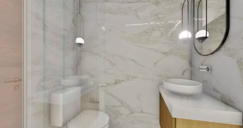 Apartamento em nova cidade com varanda e documentação grátis por pouco tempo