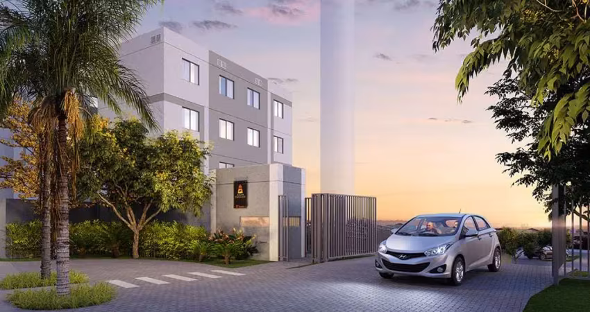 Apartamento à venda em são gonçalo, trindade, com 2 quartos, 40,54m²