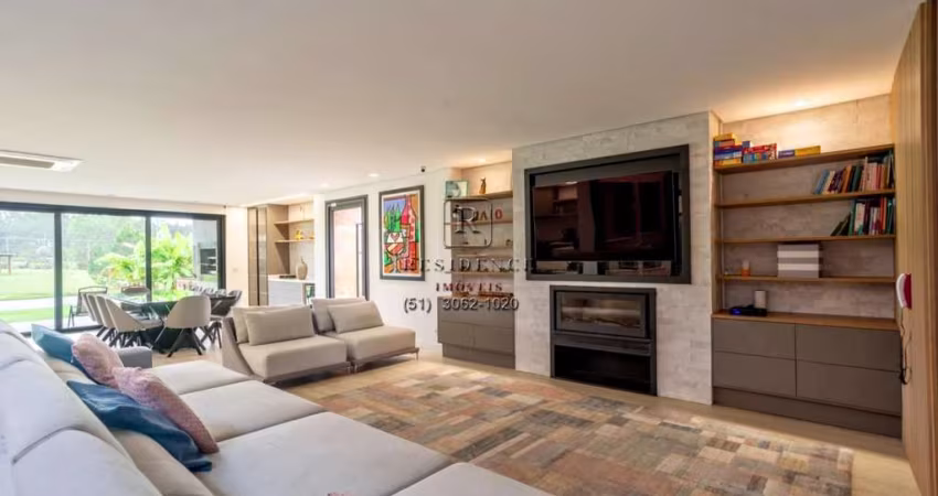 Casa de luxo com 6 dormitórios e 530m² no Terra Ville, Porto Alegre-RS: qualidade excepcional em cada detalhe!