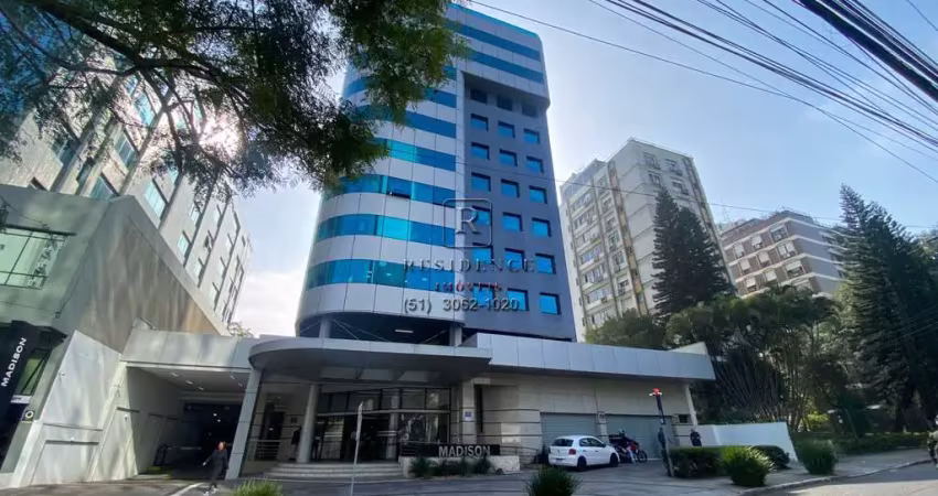 Sala comercial de 481m² pronta e mobiliada com 8 banheiros no moinhos de vento, porto alegre-rs