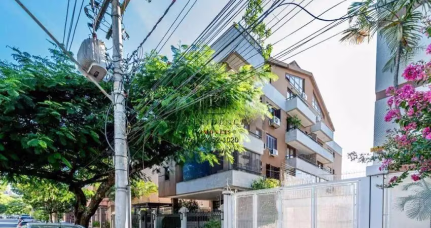 Apartamento de luxo na auxiliadora: 2 quartos, 2 suites, 2 salas, 3 banheiros, 2 vagas de garagem - porto alegre-rs