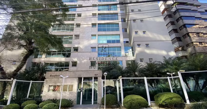 Apartamento de luxo para locação na bela vista, porto alegre-rs: 3 suítes, 2 salas e 3 vagas de garagem!