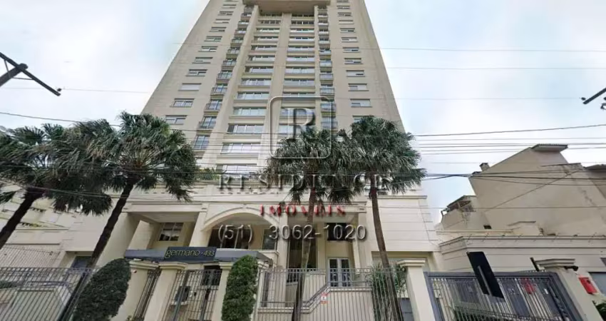 Apartamento de luxo na auxiliadora: 2 quartos, 2 suítes, 2 salas, 3 banheiros, 3 vagas de garagem, 150m² - porto alegre-rs